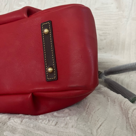 Dooney & Bourke Cherry Red Satchel - Picture 5 of 5